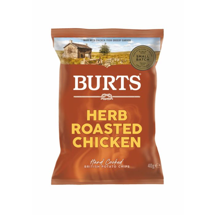 BURTS HERB ROAST CHICKEN 20 X 40G