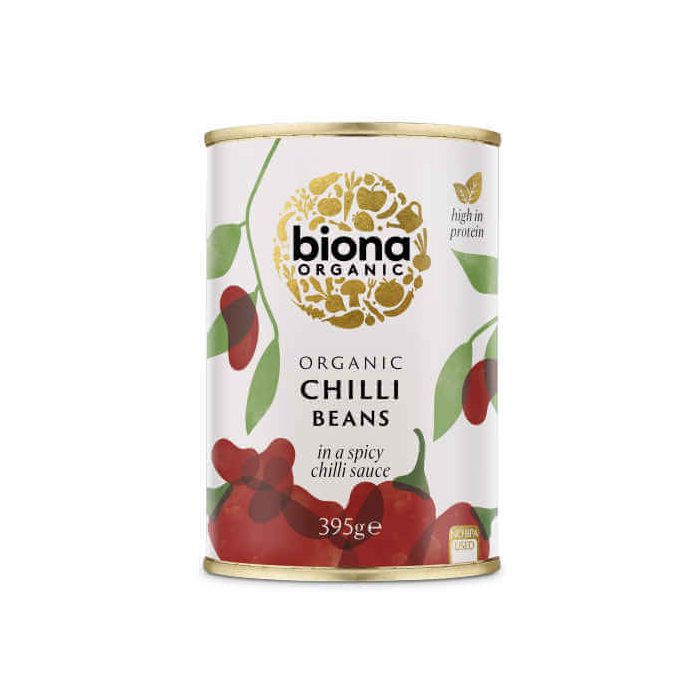 BIONA ORG CHILLI BEANS 420G X 6