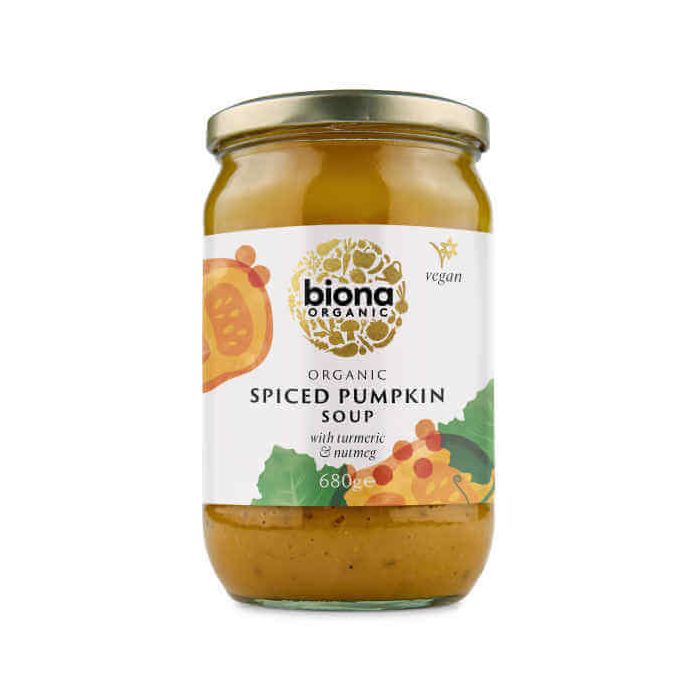 BIONA SPICED PUMPKIN SOUP ORGANIC 1 X 680G