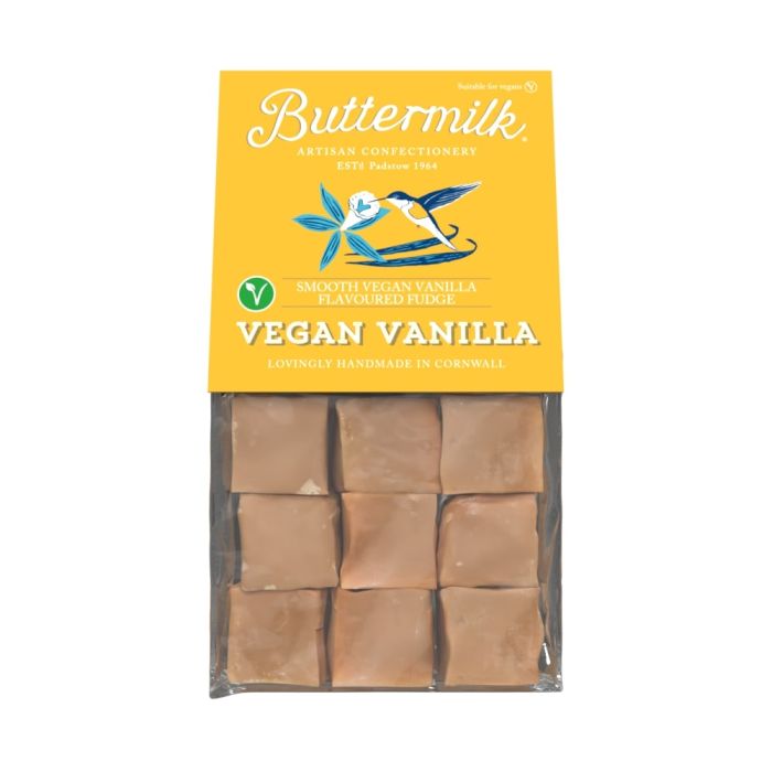 BUTTERMILK VEGAN VANILLA FUDGE 16 X 175G