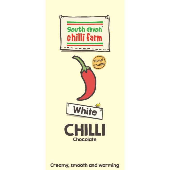 SDCF CHILLI CHOCOLATE - WHITE 80G X 1