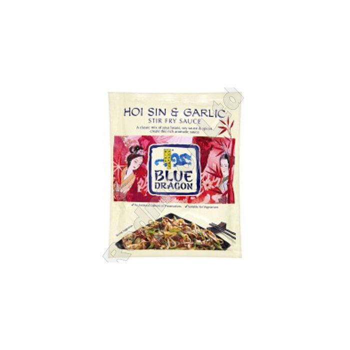 B/D HOI SIN & GARLIC SAUCE 12X120G SACHETS