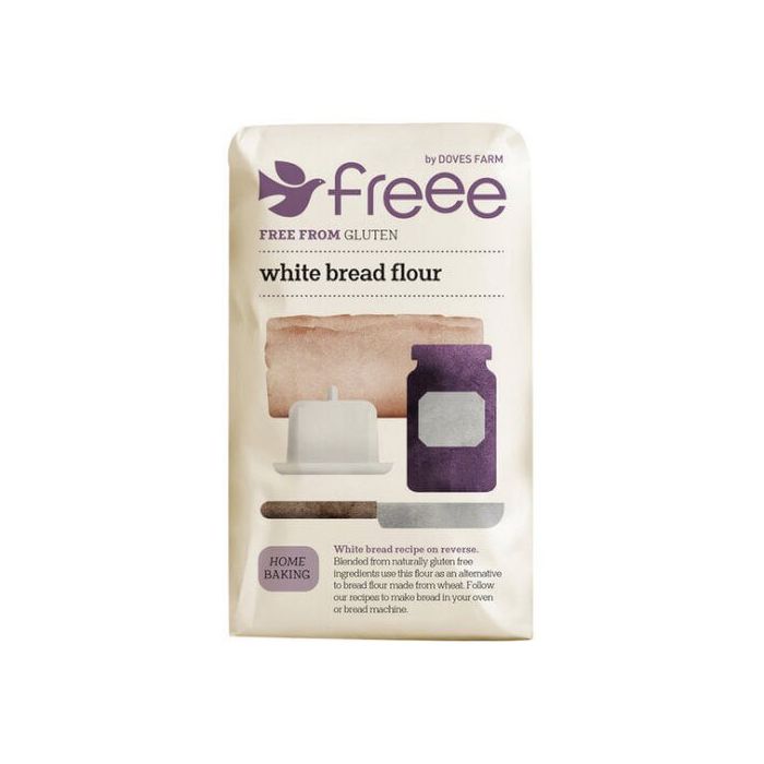 DOVES G/FREE WHT BRD FLR 1KG X 5 X 1