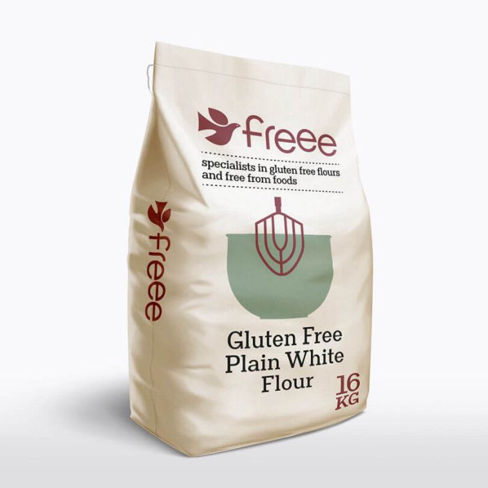 DOVES GLUTEN FREE PLAIN WHITE FLOUR 16KG