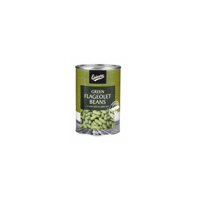 EC GREEN FLAGEOLET BEANS 12X400G