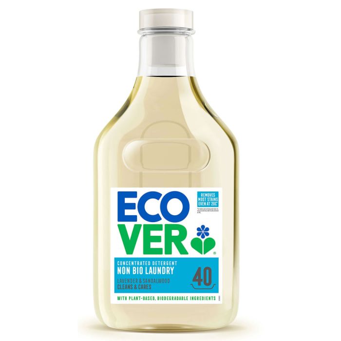 ECOVER CONCENTRATED LAUNDRY LIQUID - NON-BIO 6 X 1.43LTR