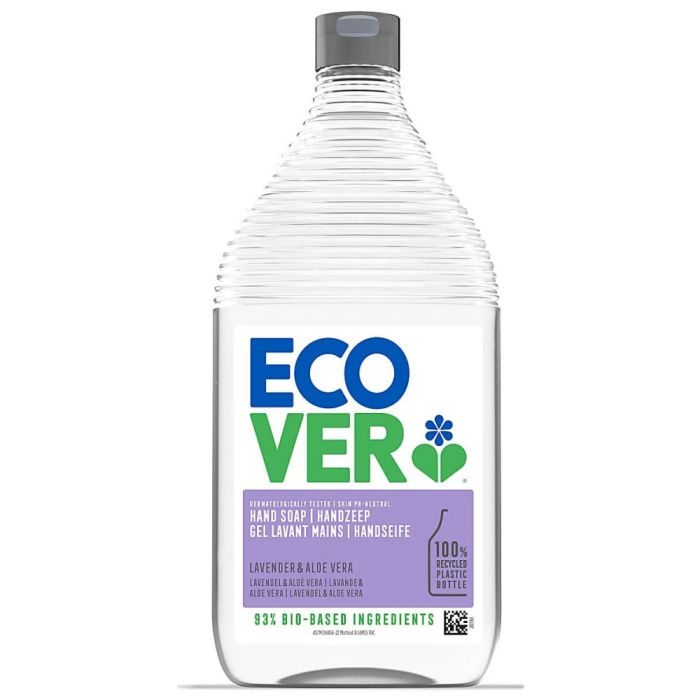 ECOVER LIQUID HAND SOAP REFIL LAV AND ALOE VERA 8X950ML