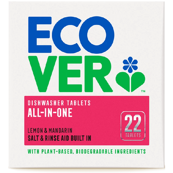 ECOVER ALL IN ONE DISHWASHER TABLETS 1X(68X20G)