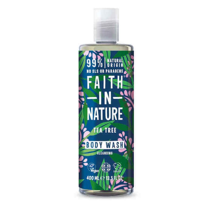 FAITH T/TREE SHOWER GEL/FOAM BATH 400M X 1