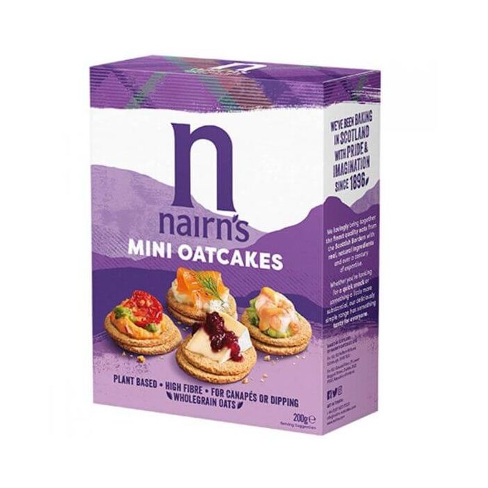 NAIRNS MINI OAT CAKES 200G