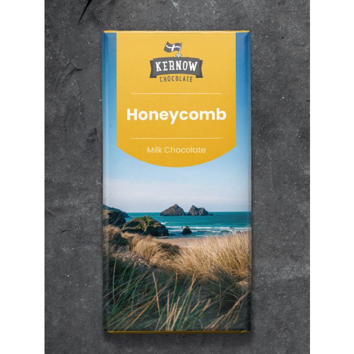 KERNOW MILK HONEYCOMB CHOC 5 X 95G