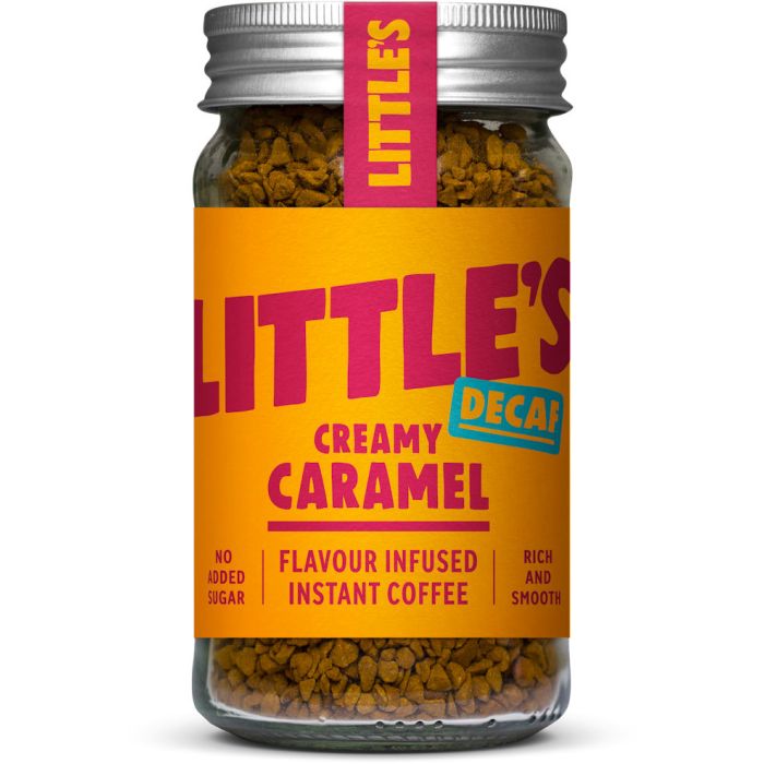 LITTLES DECAF CHOCOLATE CARAMEL INSTANT COFFEE 6 X 50G