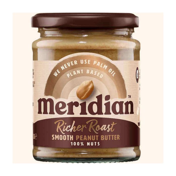 MERIDIAN RICHER ROAST SMOOTH PEANUT BUTTER 280G X 1