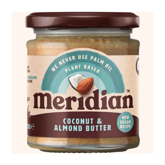 MERIDIAN COCONUT & ALMOND BUTTER 170G X 6