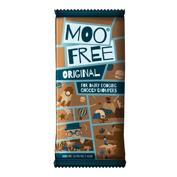 MOOFREE LARGE BARS "MILK" 12 X 80G