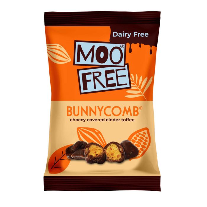 MOOFREE CHOCCY ROCKS BUNNYCOMB 16 X 35G