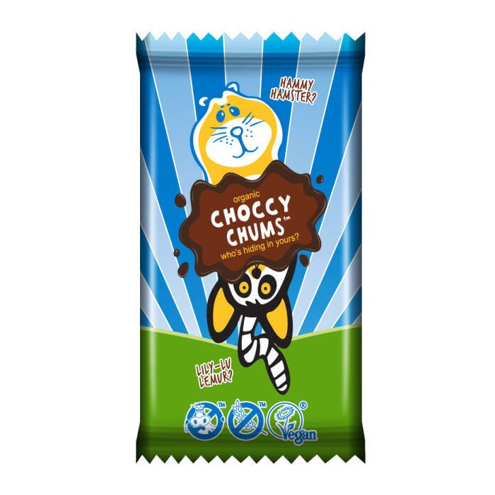 MOOFREE KIDS ORGANIC CHOCCY CHUMS BAR "MILK" 40 X 20G