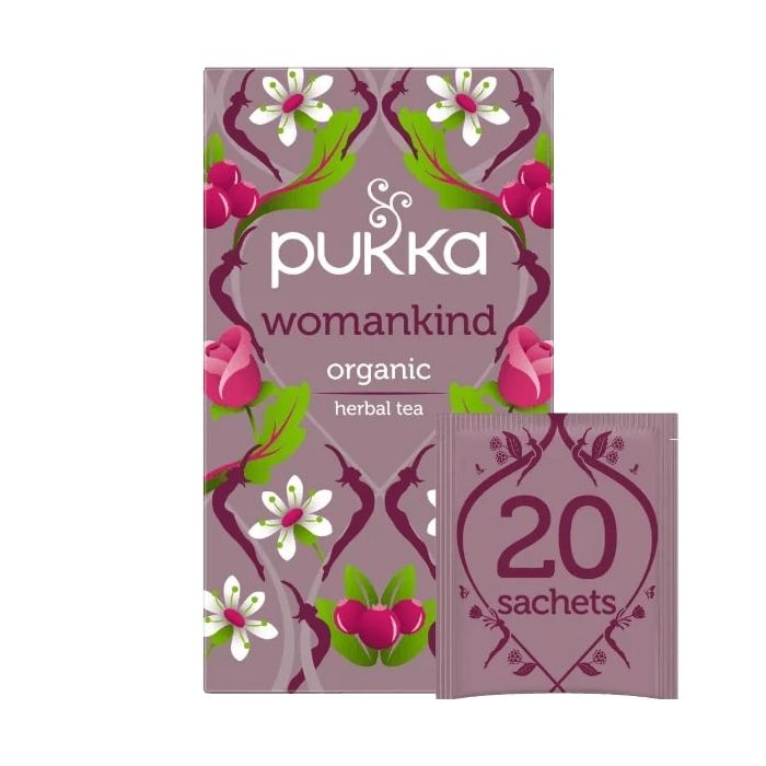 PUKKA WOMANKIND TEA TEA BAGS 4 X 20