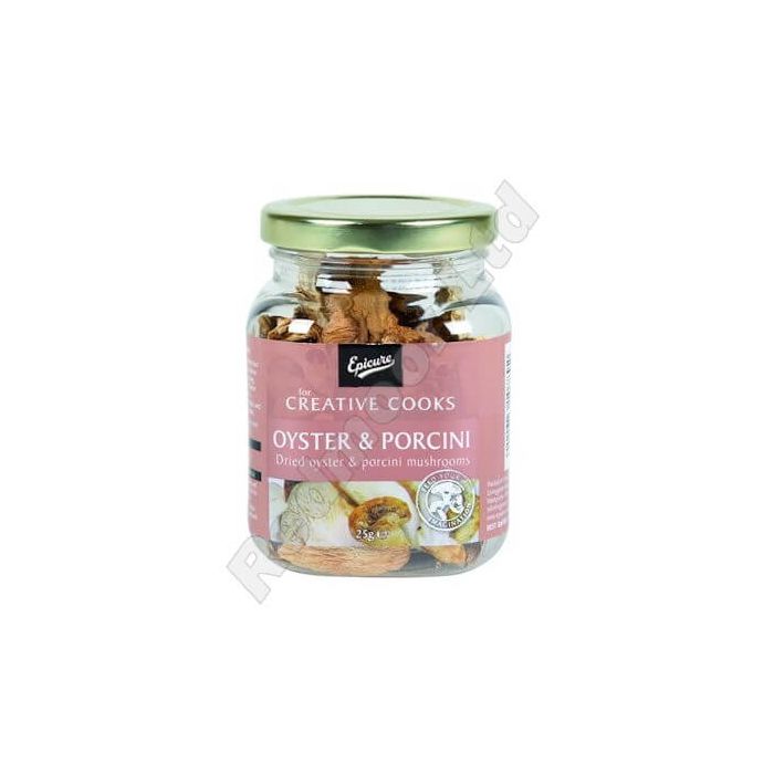 CREATIVE COOKS OYSTER & PORCINI MUSHROOMS 6X25G