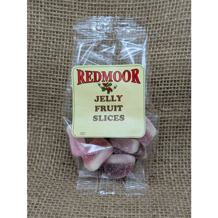 JELLY FRUIT SLICES 100G (Cherry/Strawberry/Lime)