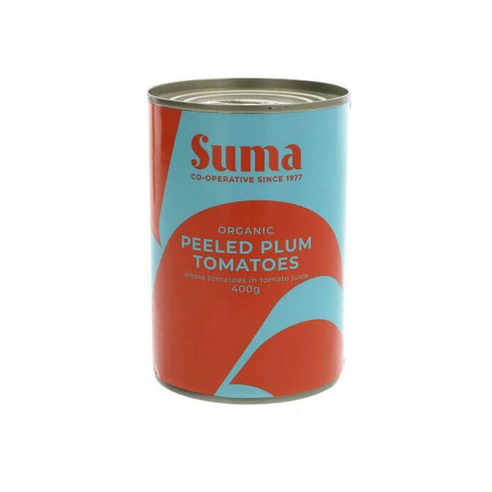 SUMA WHOLE TOMATOES (ORGANIC) 12 X 400G