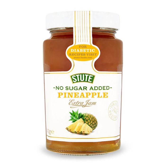 STUTE  PINEAPPLE JAM 430GM X 6