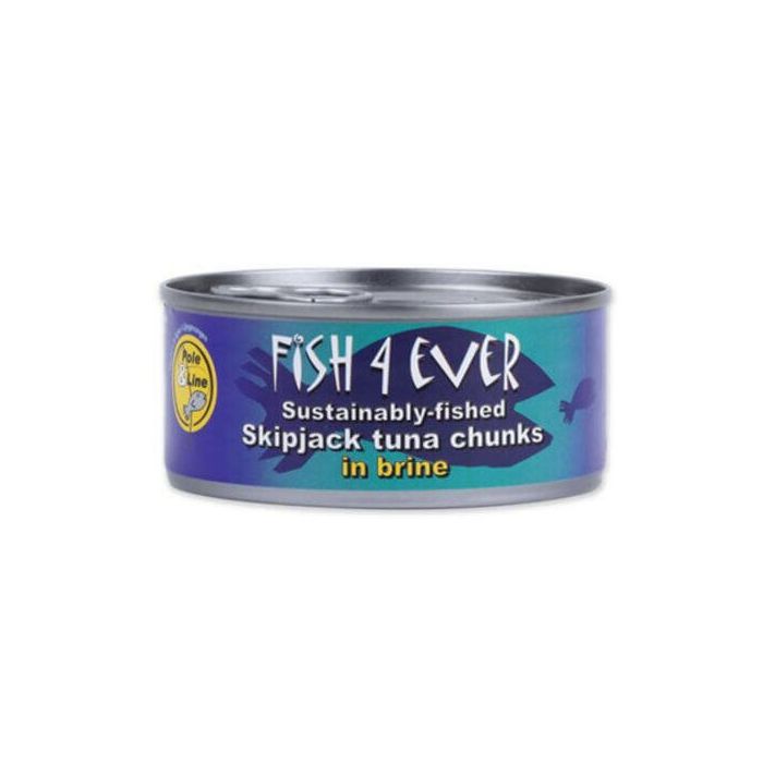 FISH4EVER SKIPJACK TUNA IN BRINE 1 X 160G